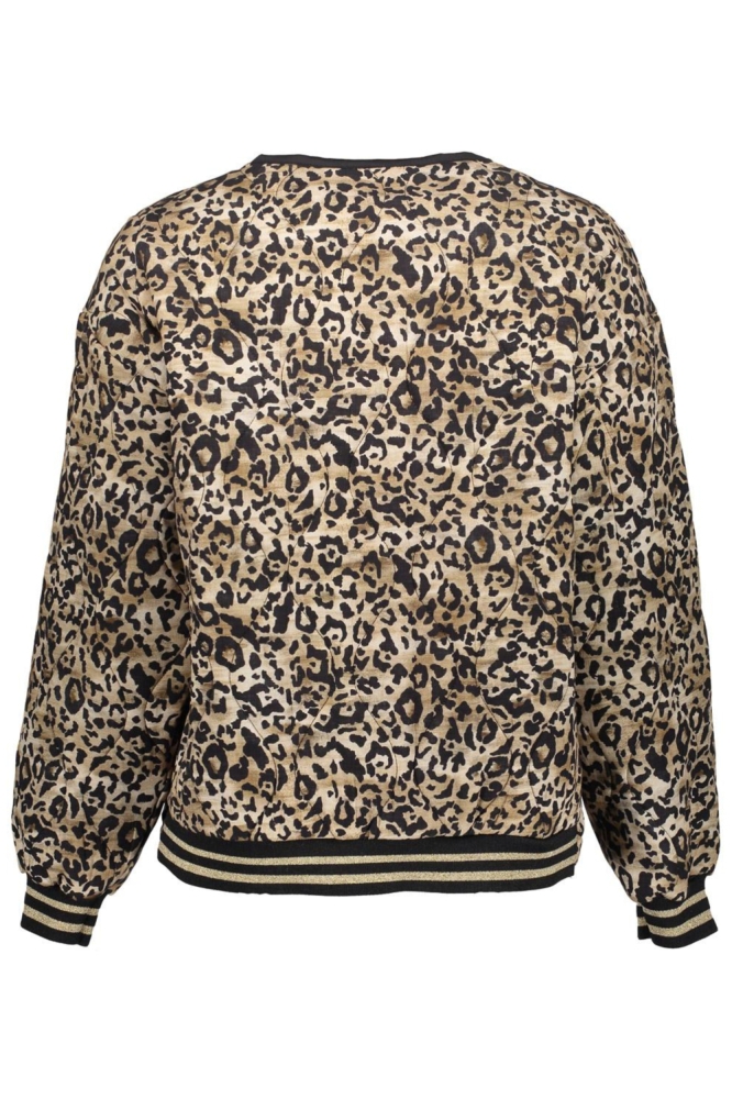 Geisha zwarte dames vest | Achteraanzicht