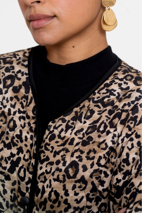 Geisha zwarte dames jas | Close up