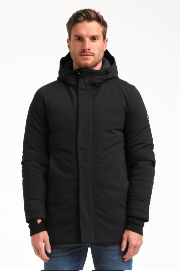 Gabbiano MINIMALISTISCHE PARKA MET STRETCHSTOF 535754 201 Black