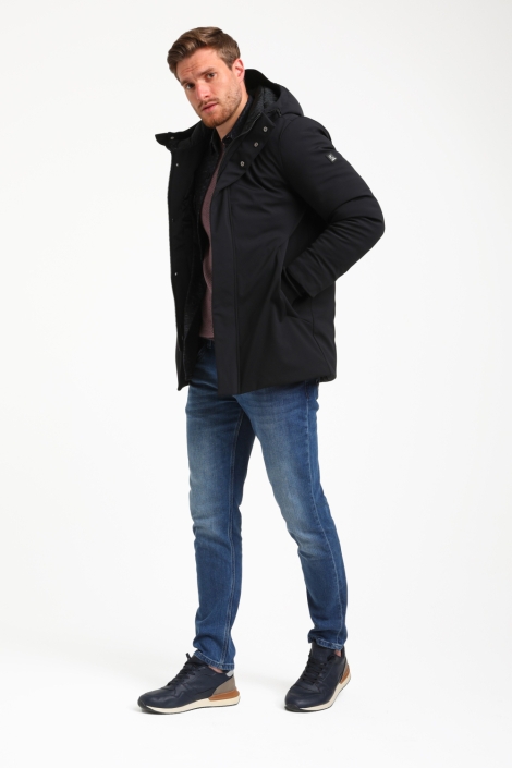 Gabbiano zwarte heren jas | Model