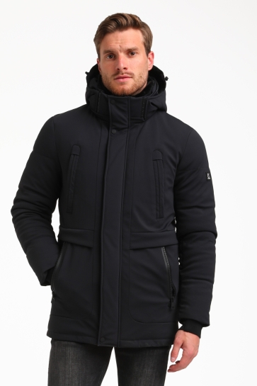 Gabbiano TECHNISCHE WINTERPARKA MET AFNEEMBARE CAPUCHON 535755 201 Black