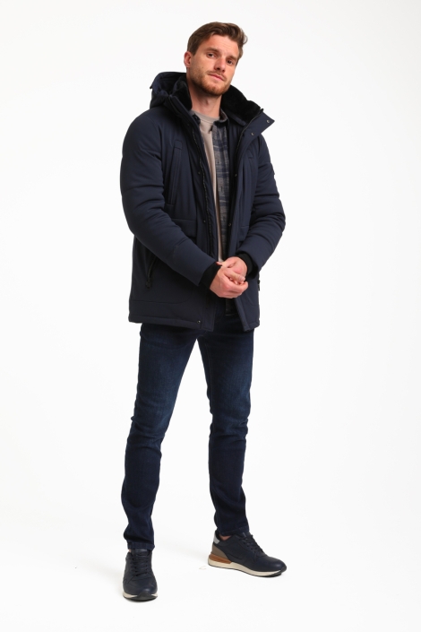 Gabbiano blauwe heren jas | Model