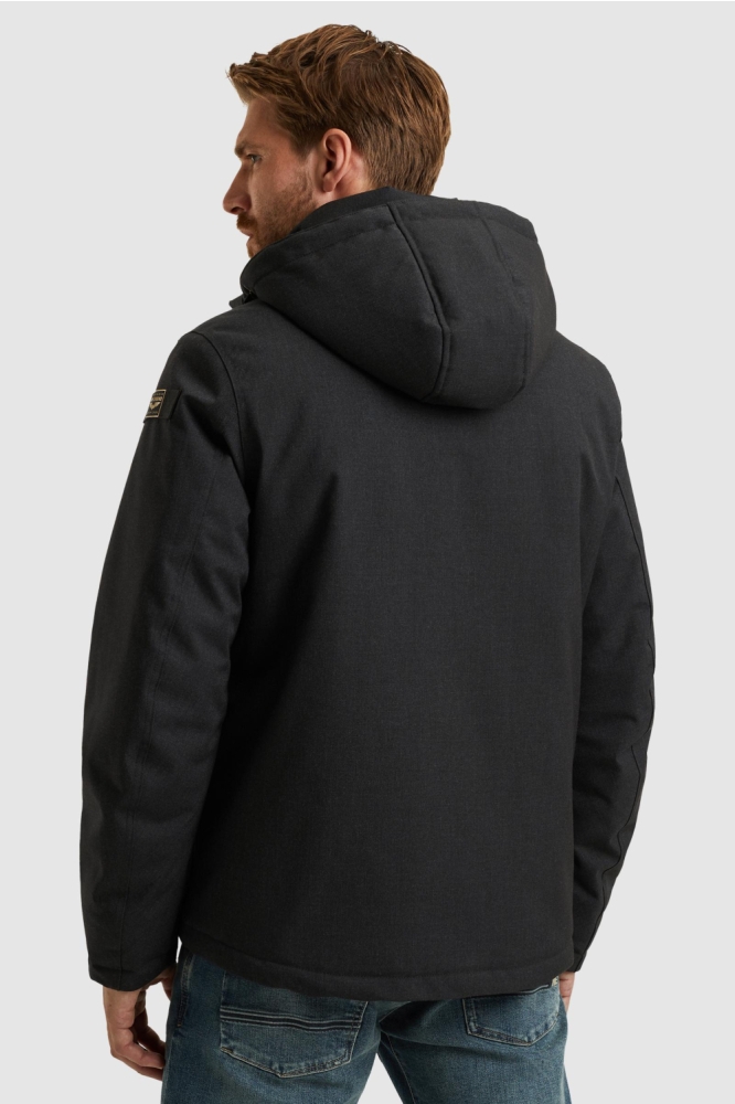 PME legend blauwe heren jas | Model achteraanzicht