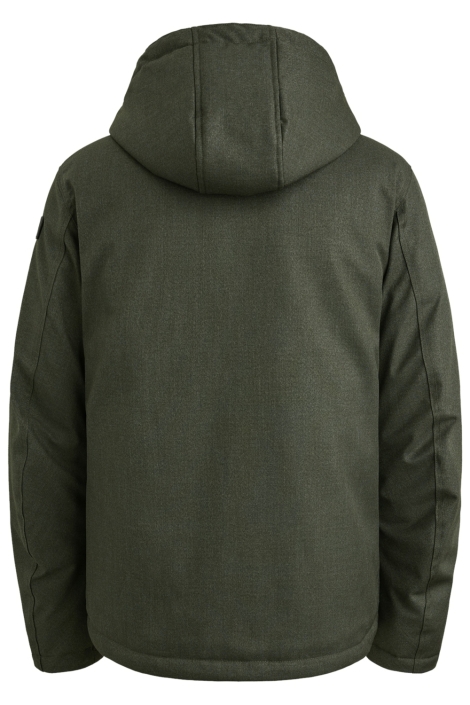 PME legend groene heren jas | Achteraanzicht