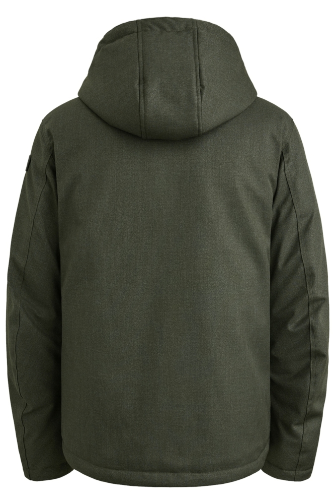 PME legend groene heren jas | Achteraanzicht