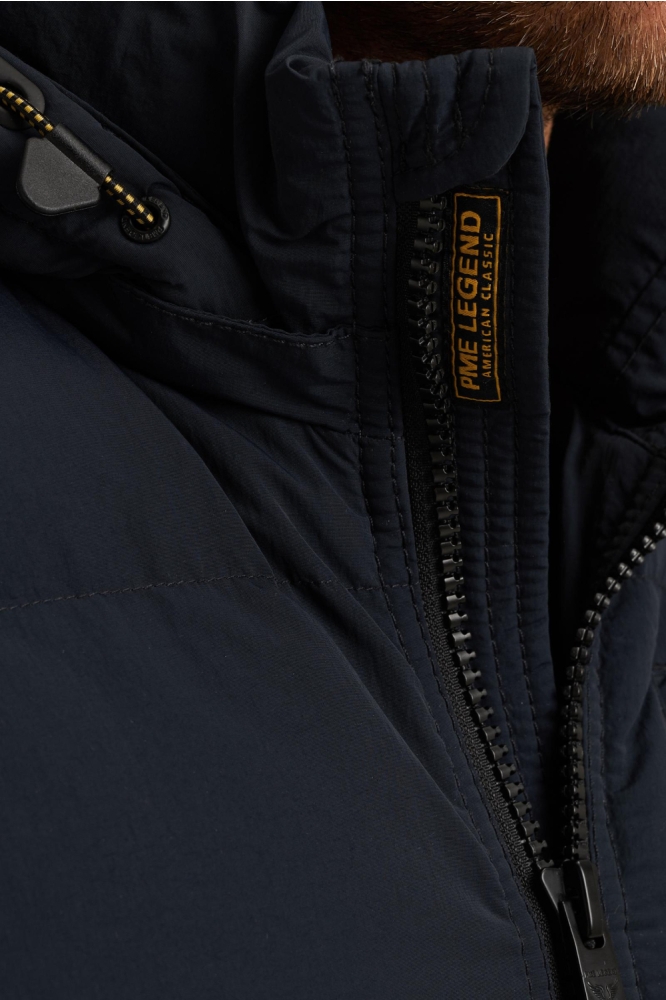 PME legend blauwe heren jas | Close up