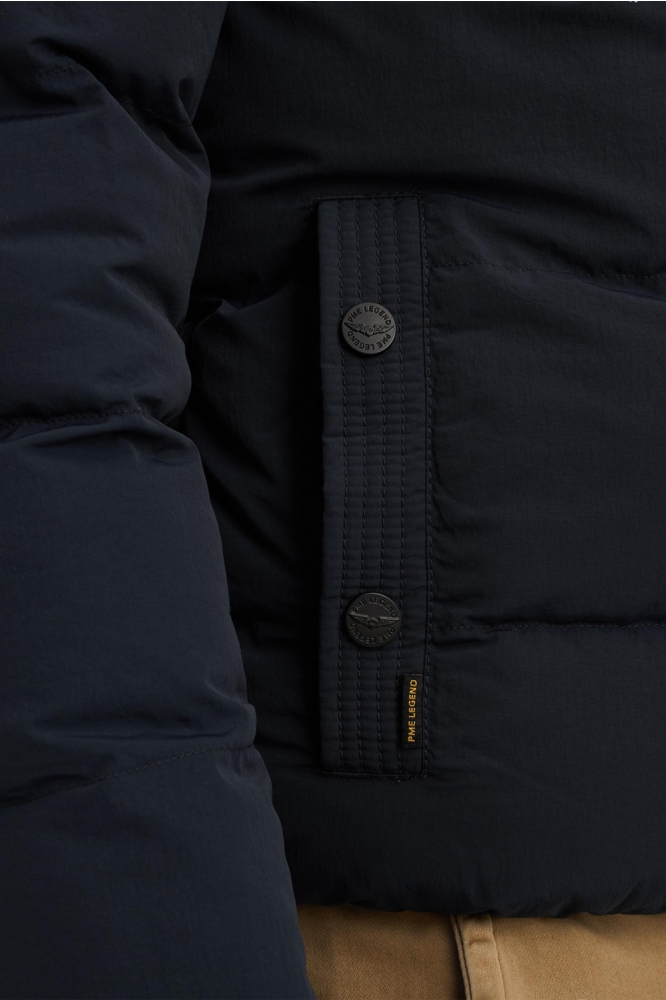 PME legend blauwe heren jas | Close up