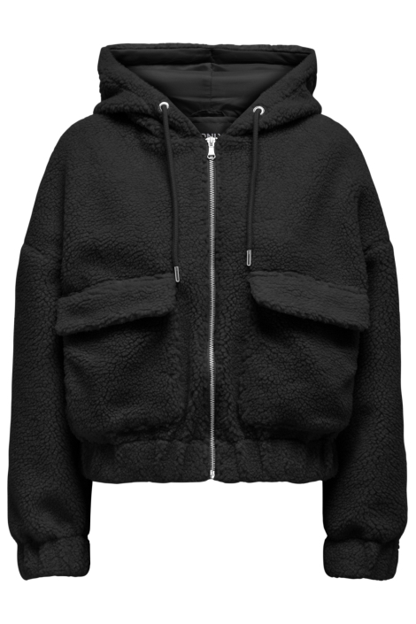 Only zwarte dames jas | Vooraanzicht