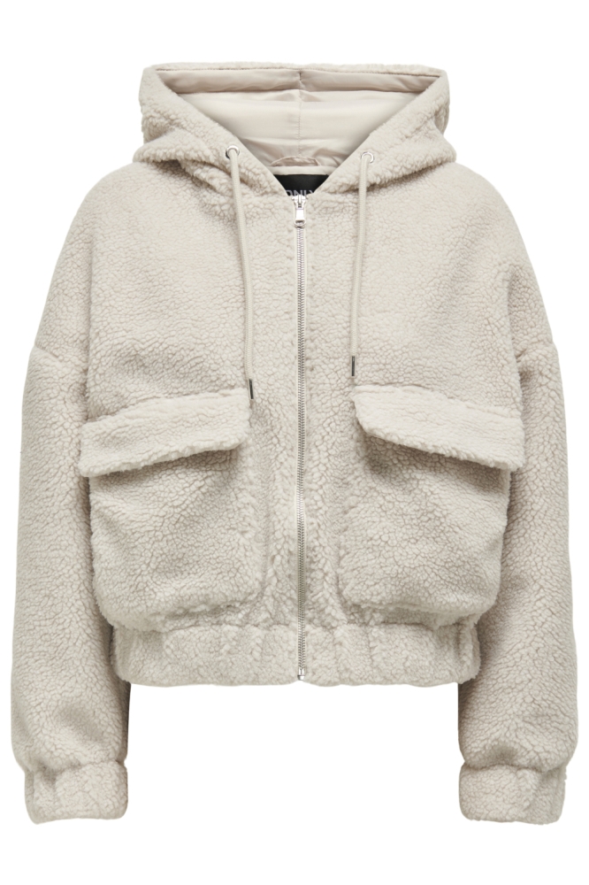 Only beige dames jas | Vooraanzicht