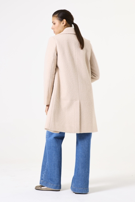 Garcia zand dames jas | Model achteraanzicht