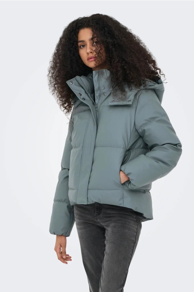 Only groene dames jas | Model