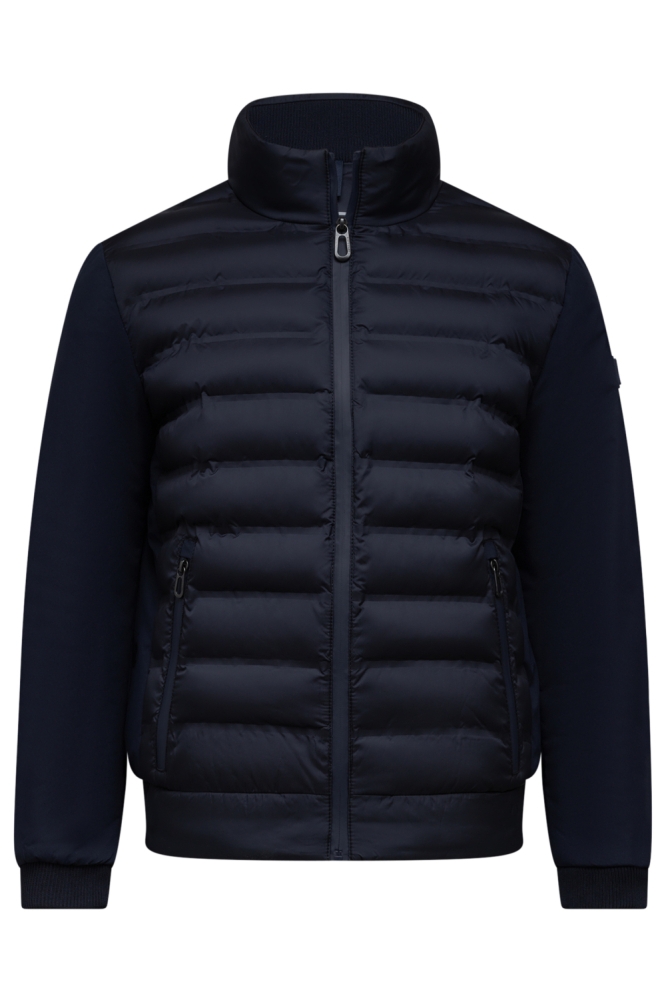 State of Art blauwe heren jas | Vooraanzicht