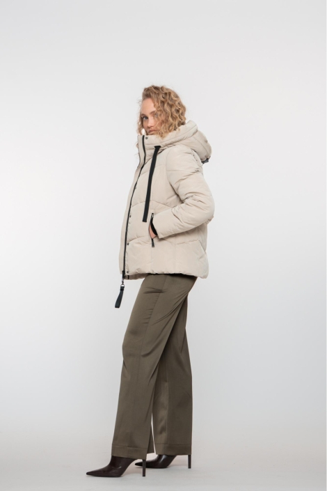 Geisha beige dames jas | Model