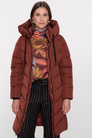 Geisha Jas GEWATTEERDE JAS 58580 99 000735 BRICK