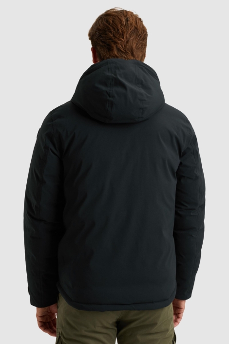 PME legend blauwe heren jas | Model achteraanzicht