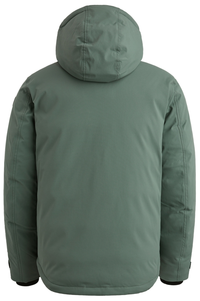 PME legend groene heren jas | Achteraanzicht