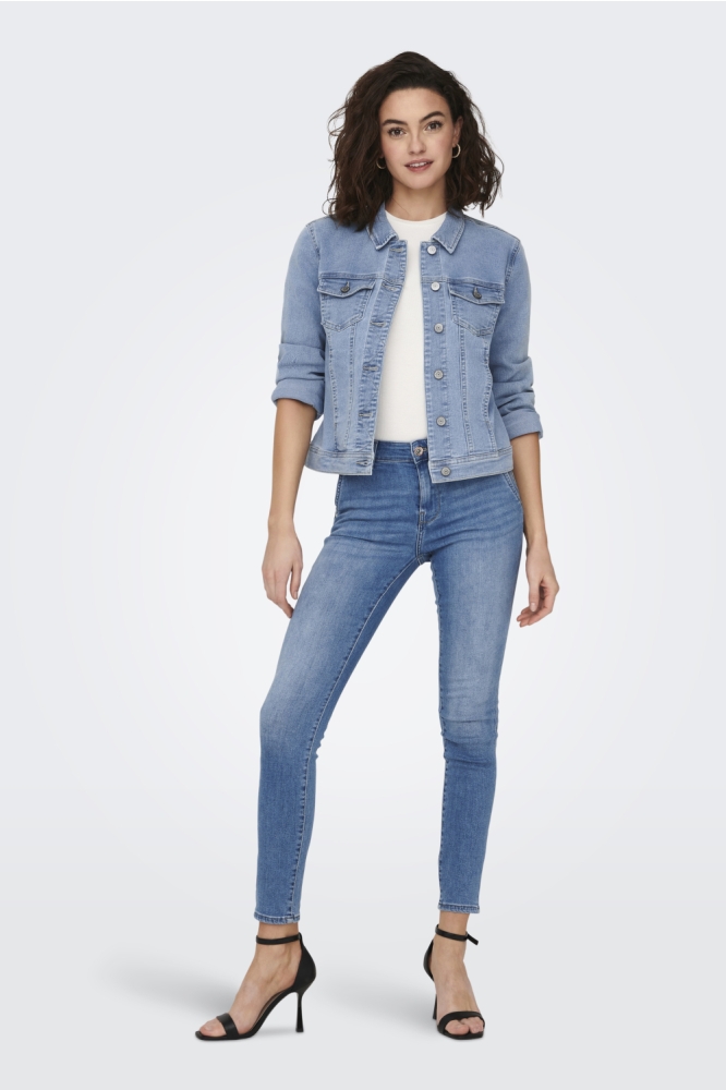 Only blauwe dames jas | Model