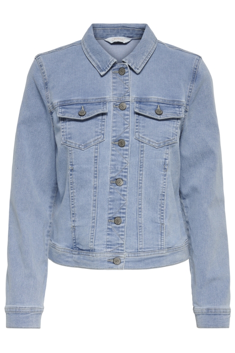 Only blauwe dames jas | Vooraanzicht