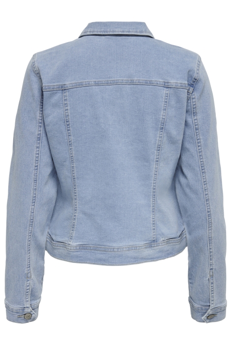 Only blauwe dames jas | Achteraanzicht