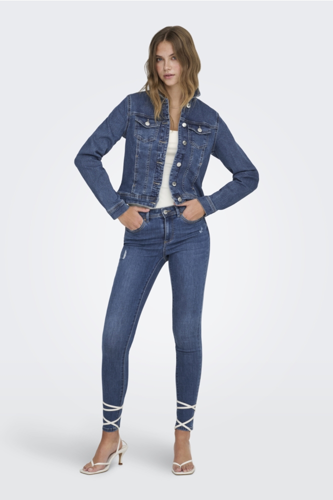 Only blauwe dames jas | Model