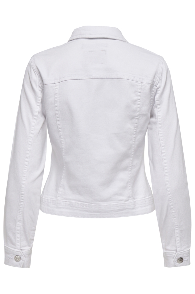 Only witte dames jas | Achteraanzicht