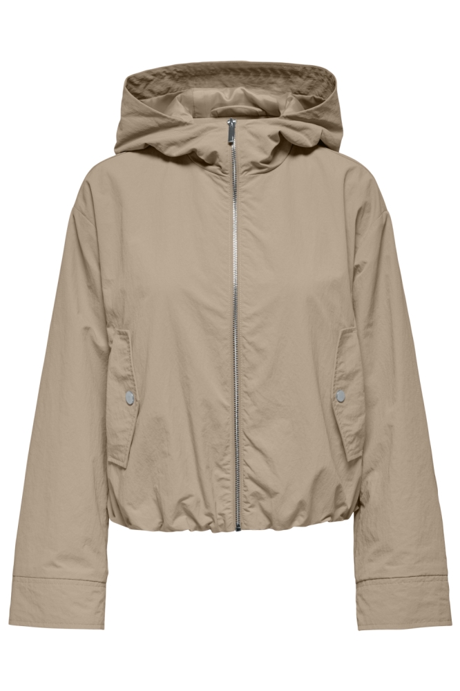 Only beige dames jas | Vooraanzicht