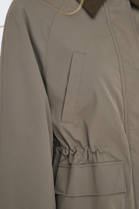 Only bruine dames jas | Close up