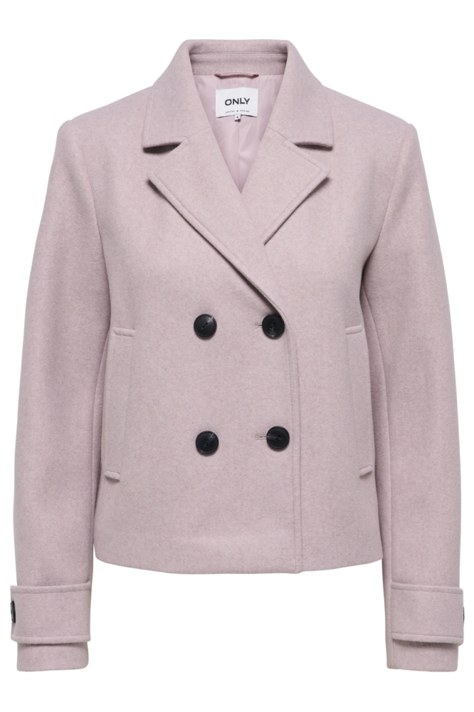 Only roze dames jas | Vooraanzicht