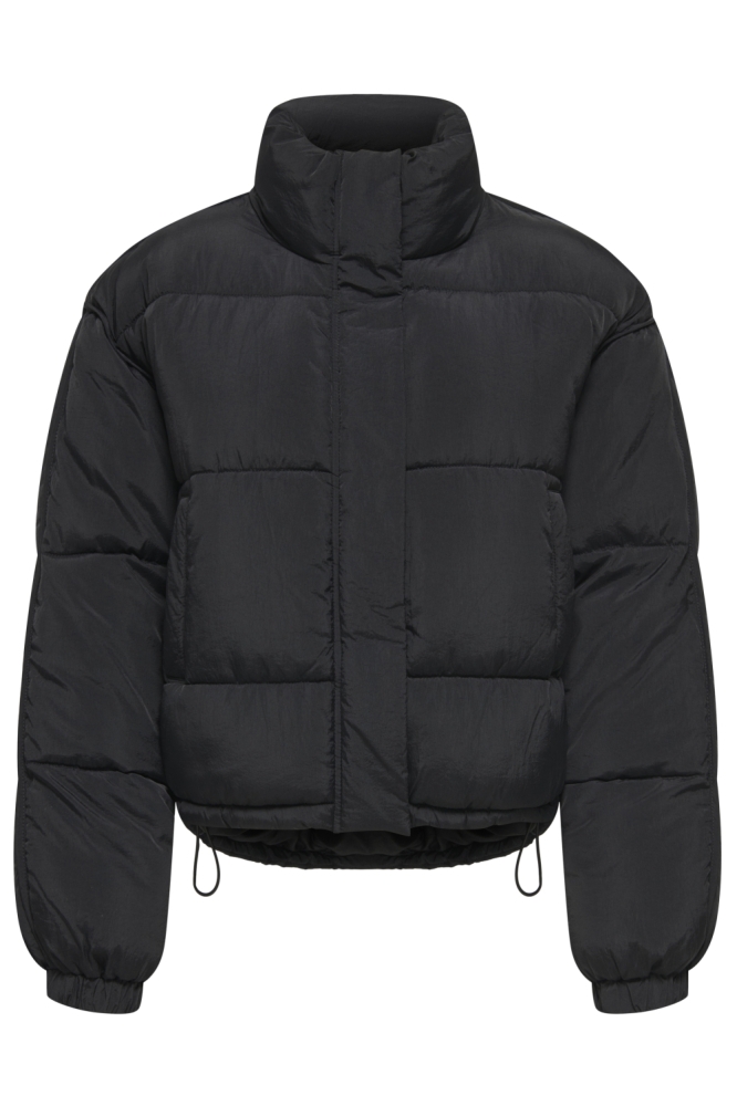 Only zwarte dames jas | Vooraanzicht