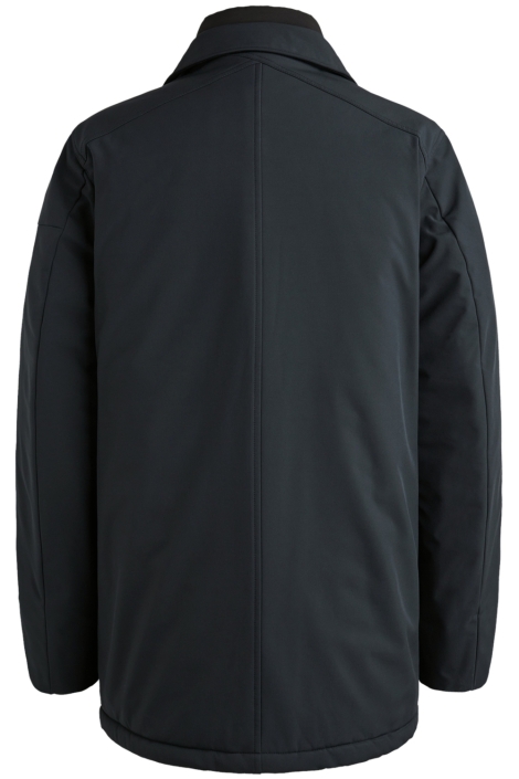 Cast Iron blauwe heren jas | Achteraanzicht