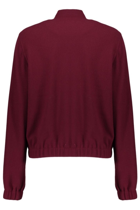 Geisha bordeaux dames vest | Achteraanzicht