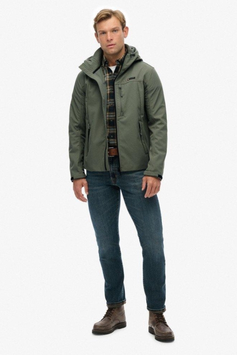 Superdry groene heren jas | Model