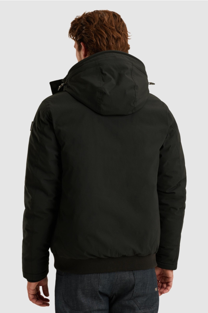 PME legend zwarte heren jas | Model achteraanzicht