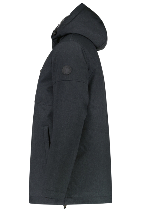 Cars grijze heren jas | Zijaanzicht