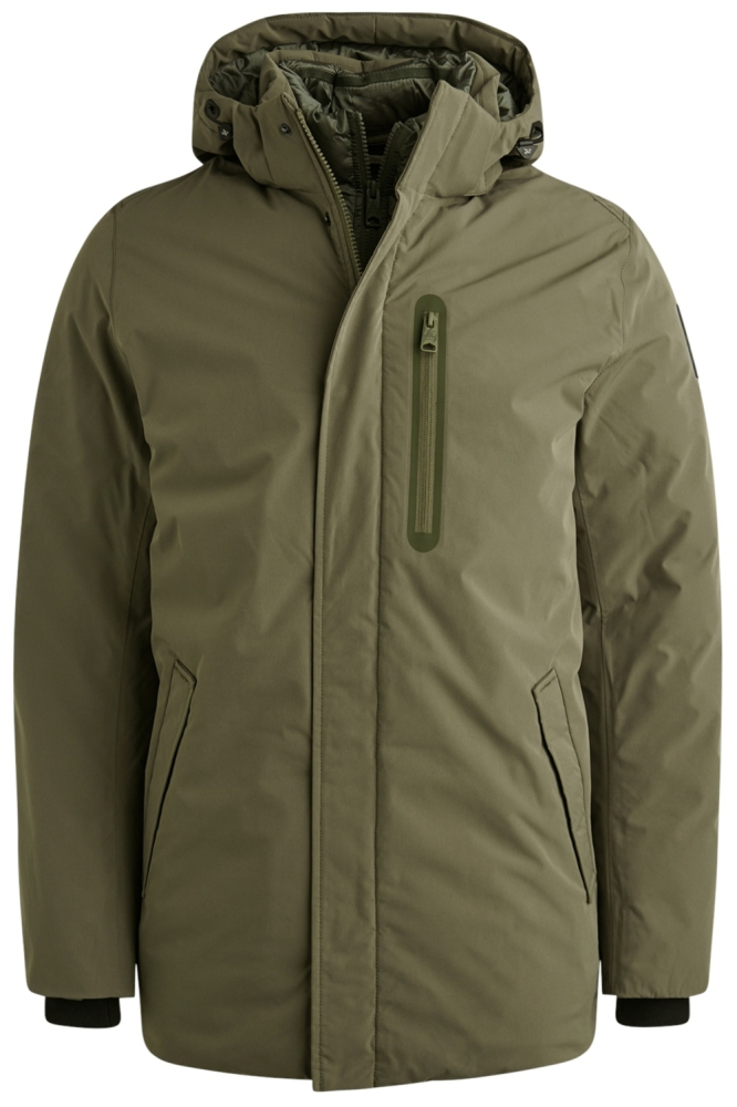 Vanguard groene heren jas | Vooraanzicht