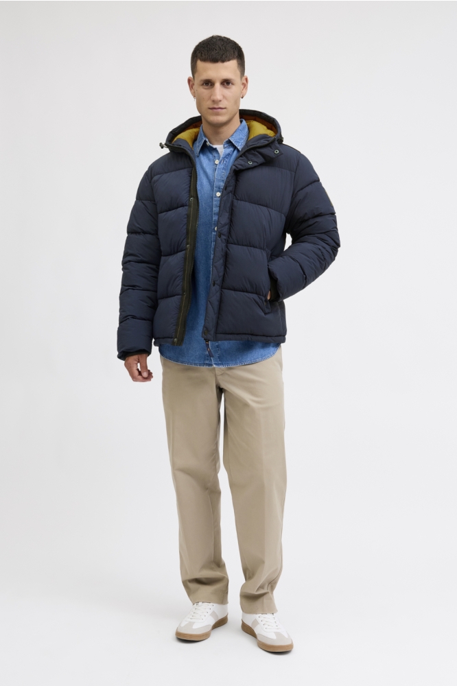 Jack & Jones blauwe heren jas | Model