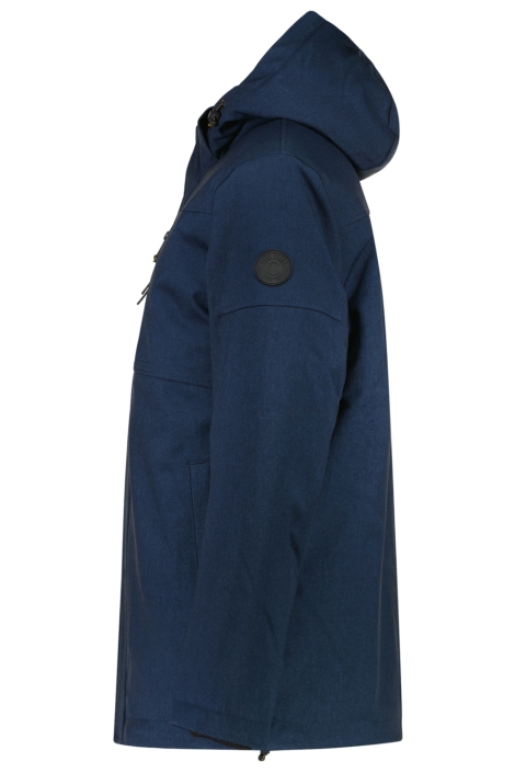 Cars blauwe heren jas | Zijaanzicht