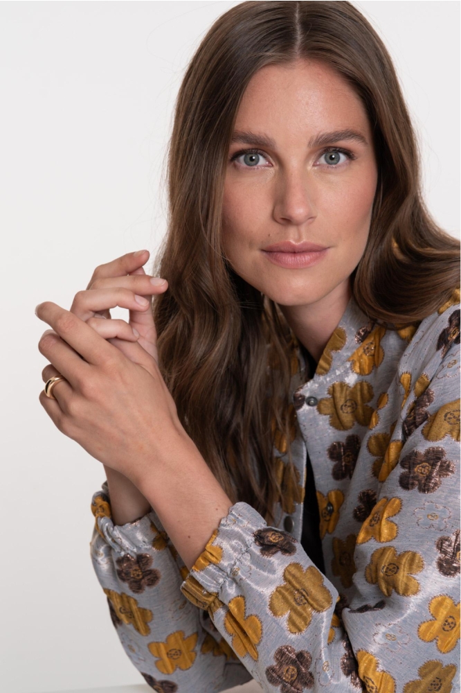 Geisha grijze dames vest | Unique Selling Point