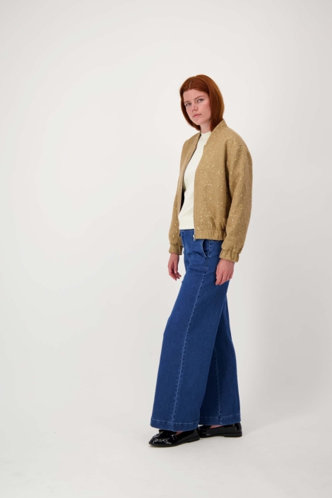 Zusss camel dames vest | Model