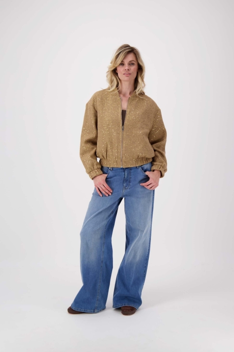 Zusss camel dames vest | Model