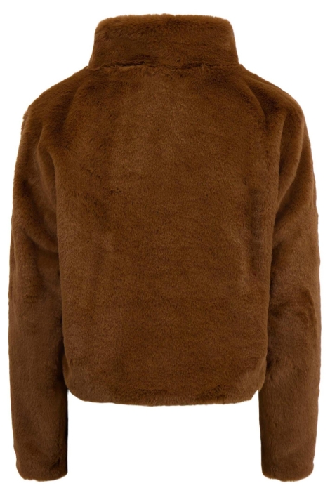 Zusss bruine dames jas | Achteraanzicht