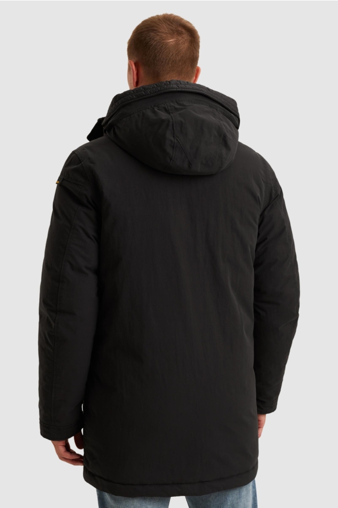 PME legend zwarte heren jas | Model achteraanzicht