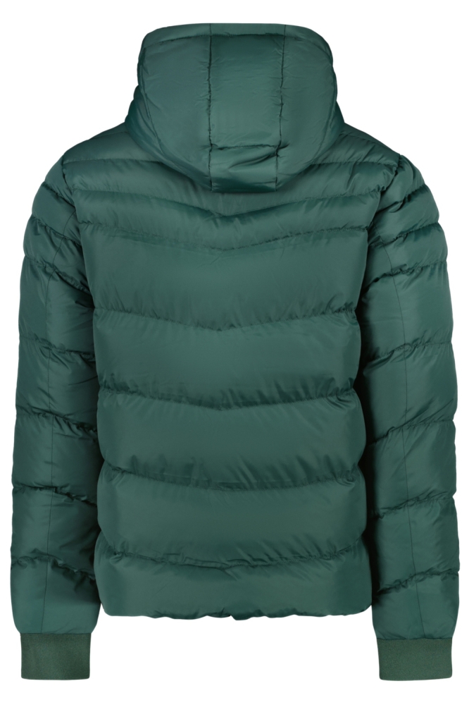 Cars groene heren jas | Achteraanzicht