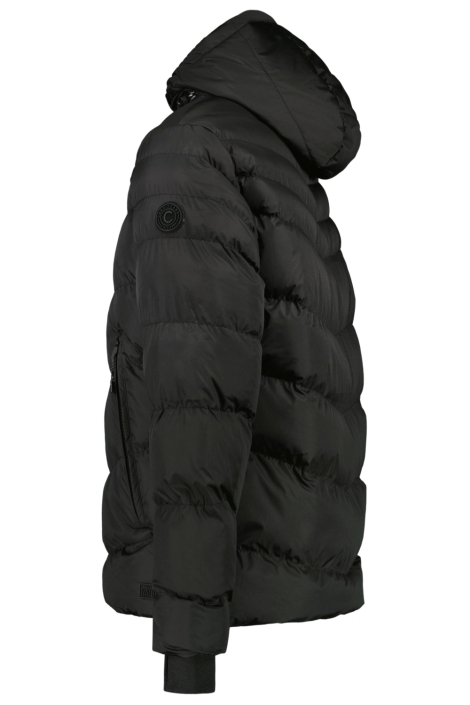 Cars zwarte heren jas | Zijaanzicht