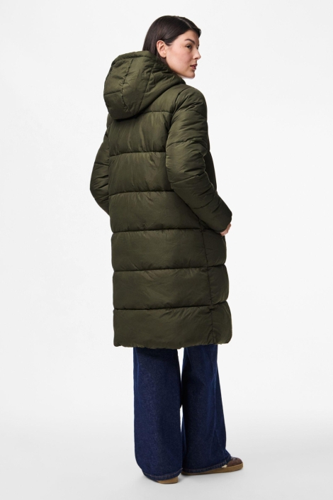 Pieces groene dames jas | Model