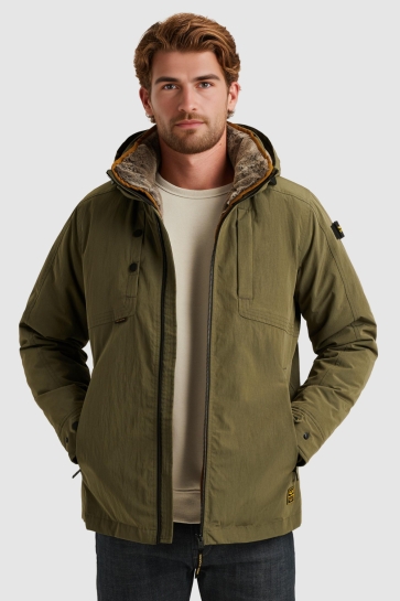 PME legend semi long jacket snowpack micro ri Groen