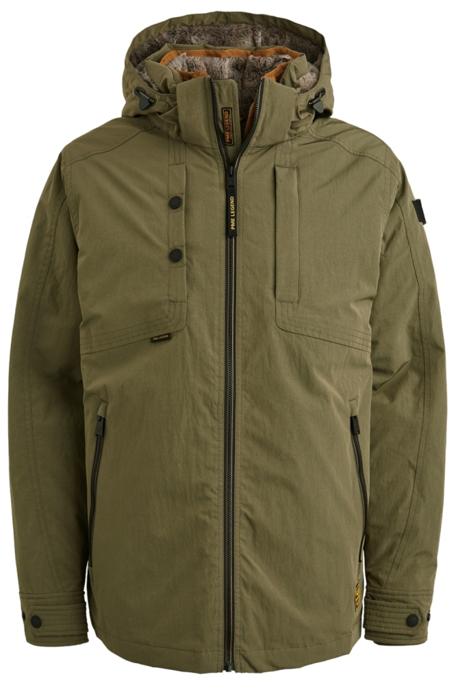 PME legend groene heren jas | Vooraanzicht