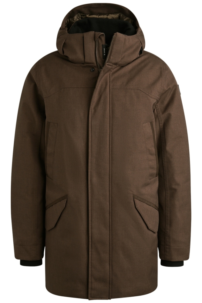 Vanguard bruine heren jas | Vooraanzicht