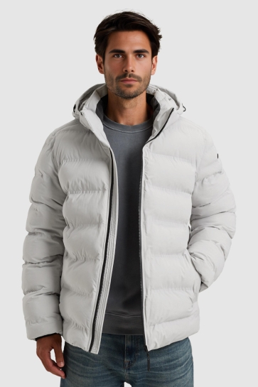 Cast Iron short jacket 2l softshell heatseal Grijs