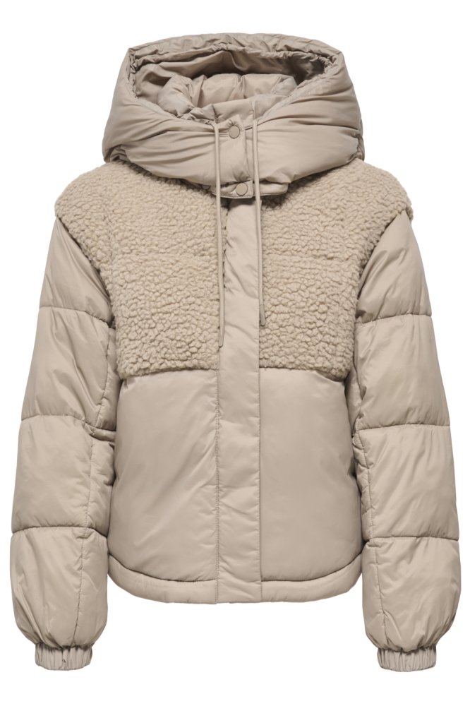 Only beige dames jas | Vooraanzicht